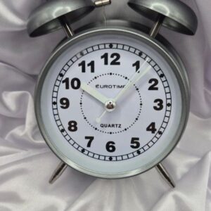 Reloj Despertador Eurotime Metalico Campana Mod 33/1150: imagen 2