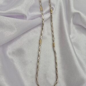 Cadena de Plata 925 y Oro 18k Forcet #2