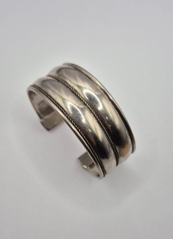 Pulsera Esclava Regulable de Plata 925