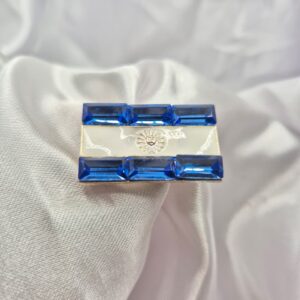 Escarapela de Plata 925 con Piedras