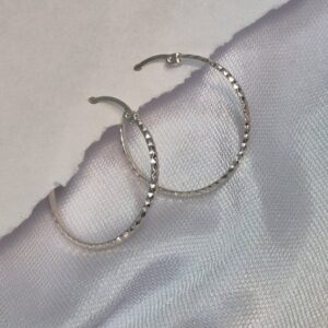 Par de Aros de Plata 925 Grandes