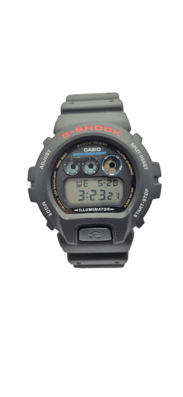Reloj Casio con Malla de Caucho Modelo DW-6900U-1DR