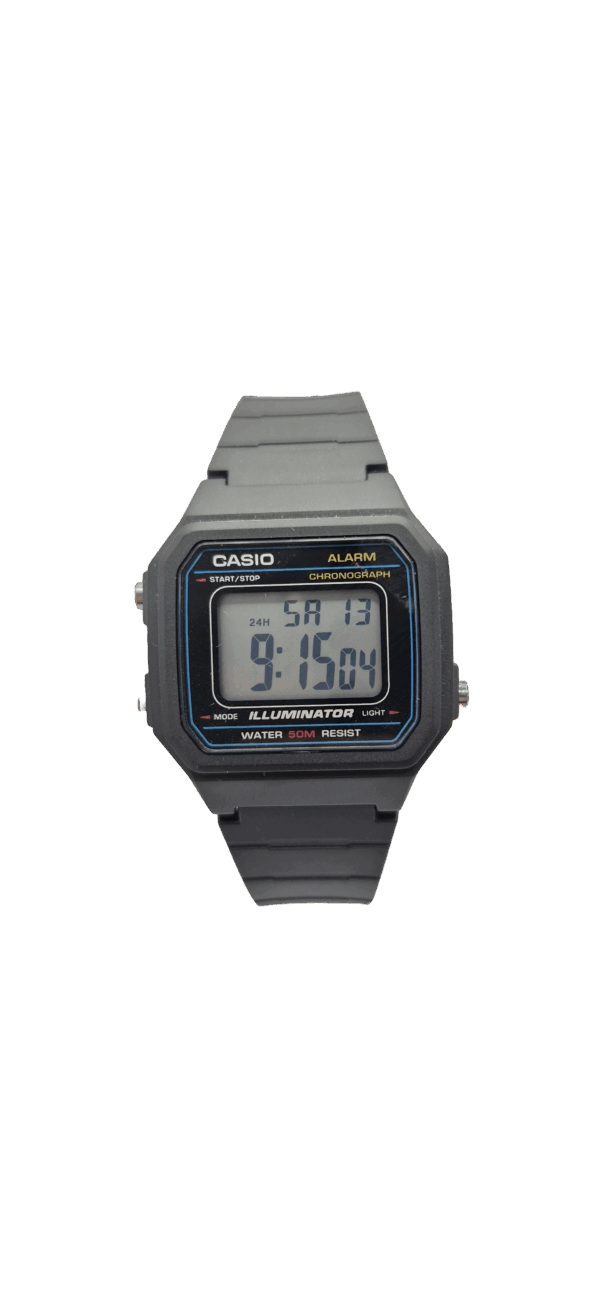Reloj Casio Estilo Vintage Modelo W-217H-1AVDF