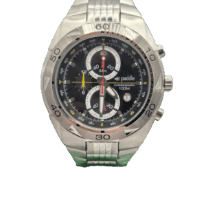 Reloj Paddle con Malla Metálica Modelo 38158