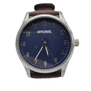 Reloj Stone con Malla de Cuero Modelo ST1138