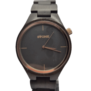 Reloj Stone con Malla de Madera Modelo ST1070