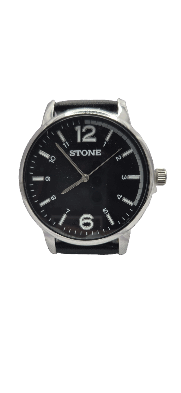 Reloj Stone con Malla de Cuero Modelo ST1130