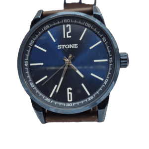 Reloj Stone con Malla de Cuero Modelo ST1144