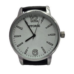 Reloj Stone con Malla de Cuero Modelo ST1130