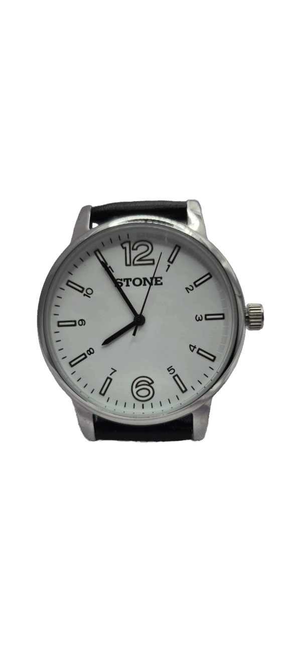 Reloj Stone con Malla de Cuero Modelo ST1130
