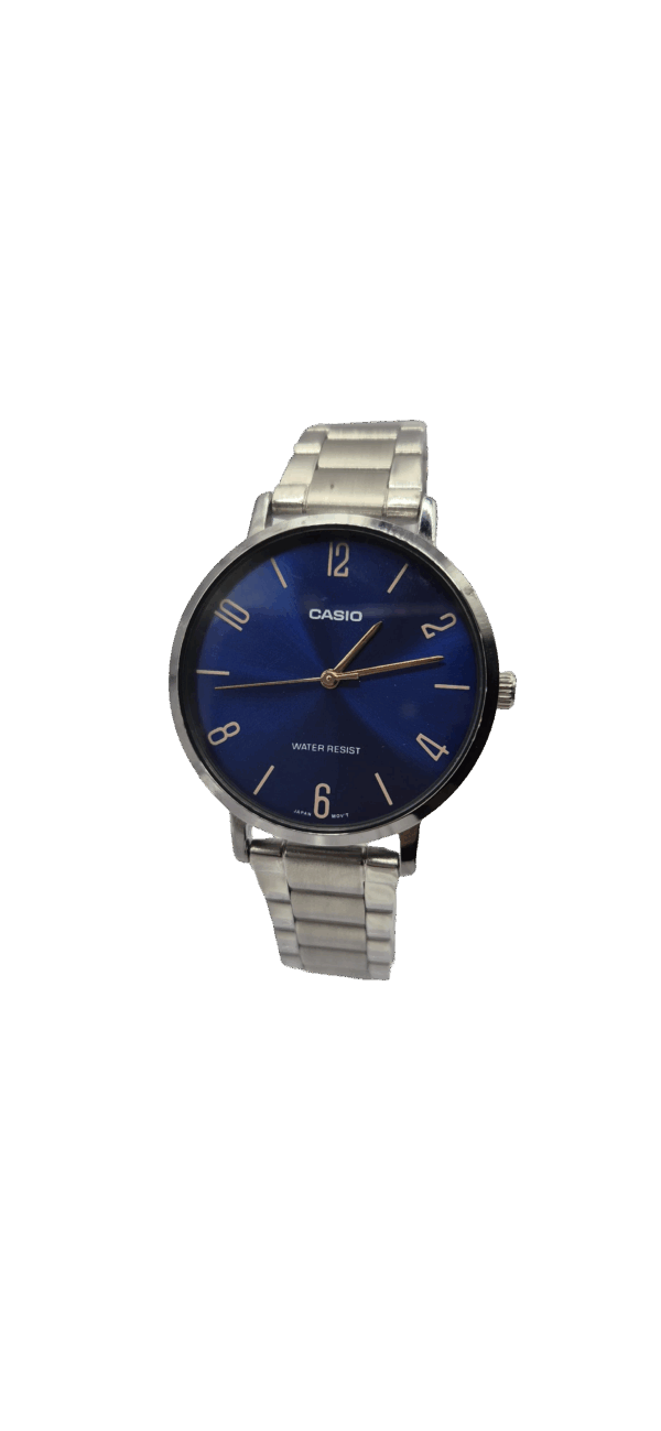 Reloj Casio con Malla Metálica Modelo VT01D-2B2