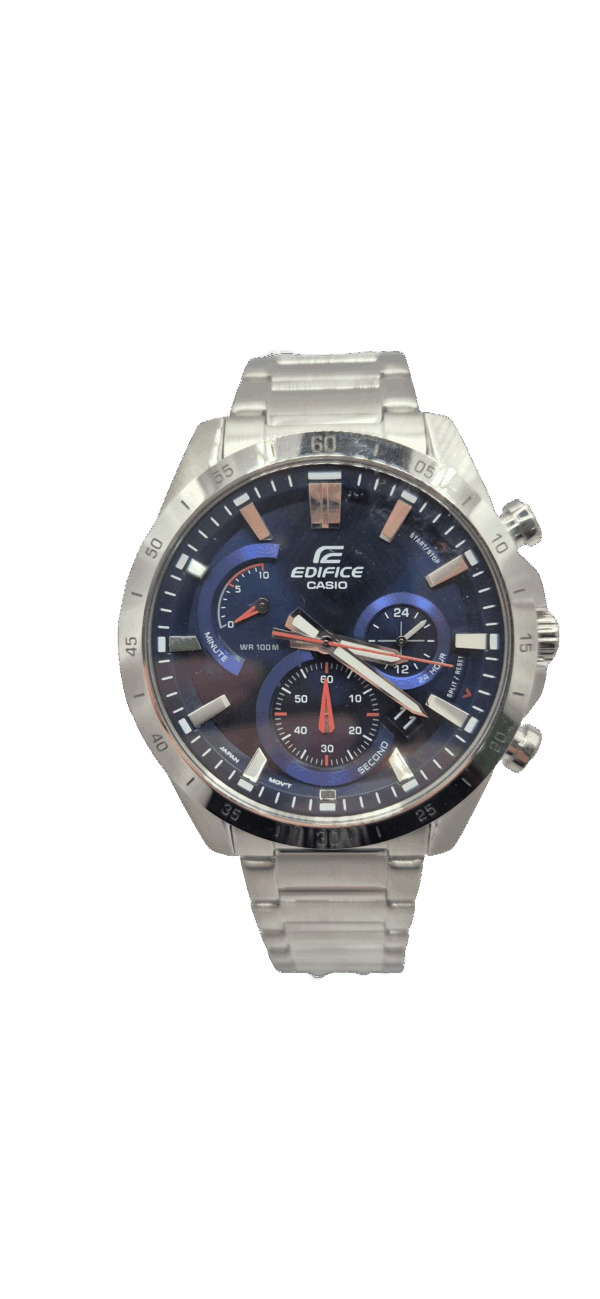 Reloj Casio con Malla Metálica Modelo EFR-573D-2AV