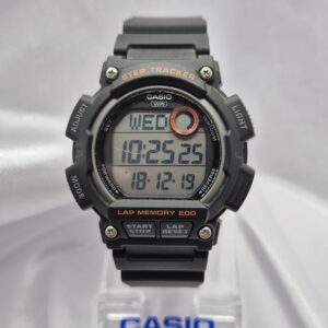Reloj Casio con Malla de Caucho Modelo WS-2100H-1AVDF