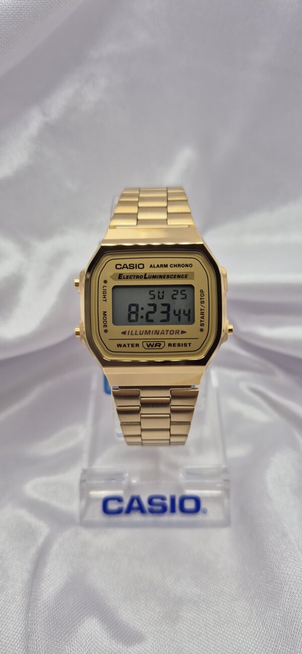 Reloj Casio Estilo Vintage Modelo A168WG-9WDF