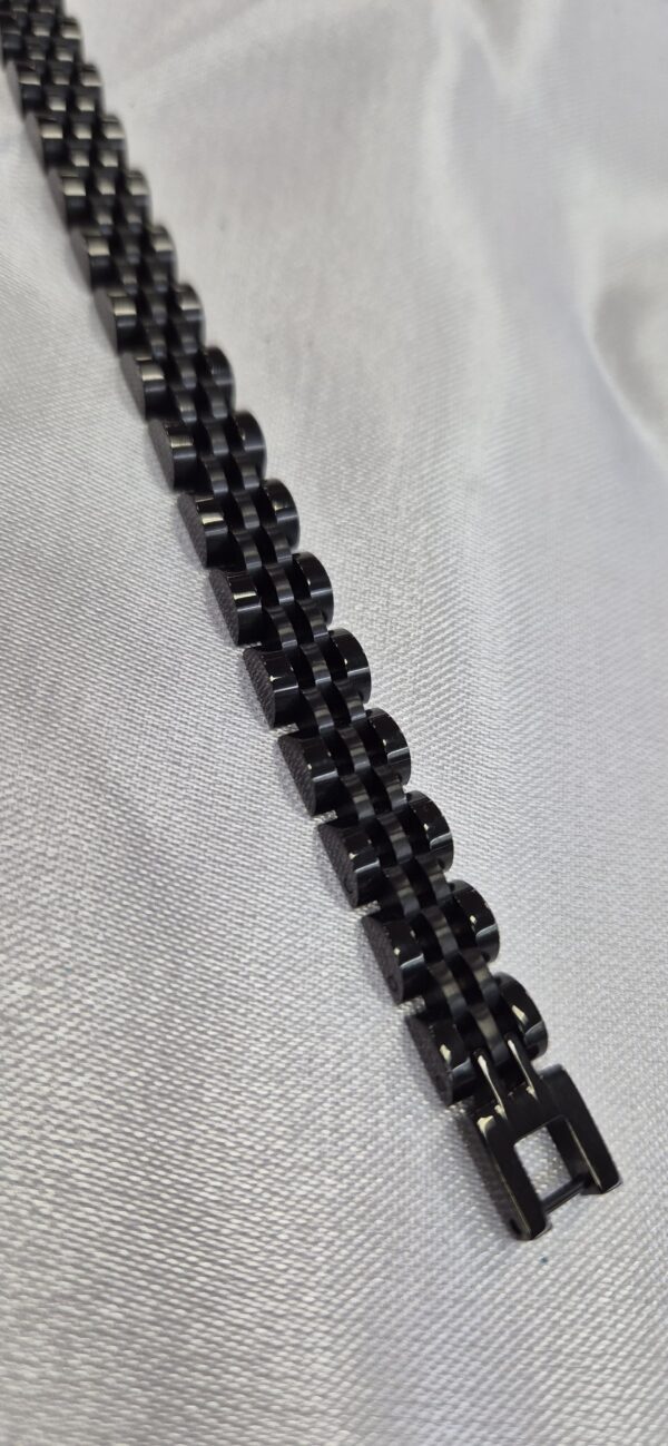 Pulsera Tascani de Acero Inoxidable Negro