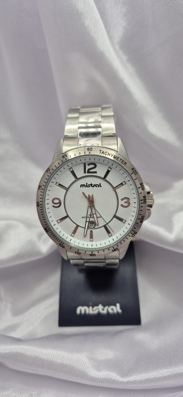 Reloj Mistral con Malla Metálica Modelo GST-7173-07