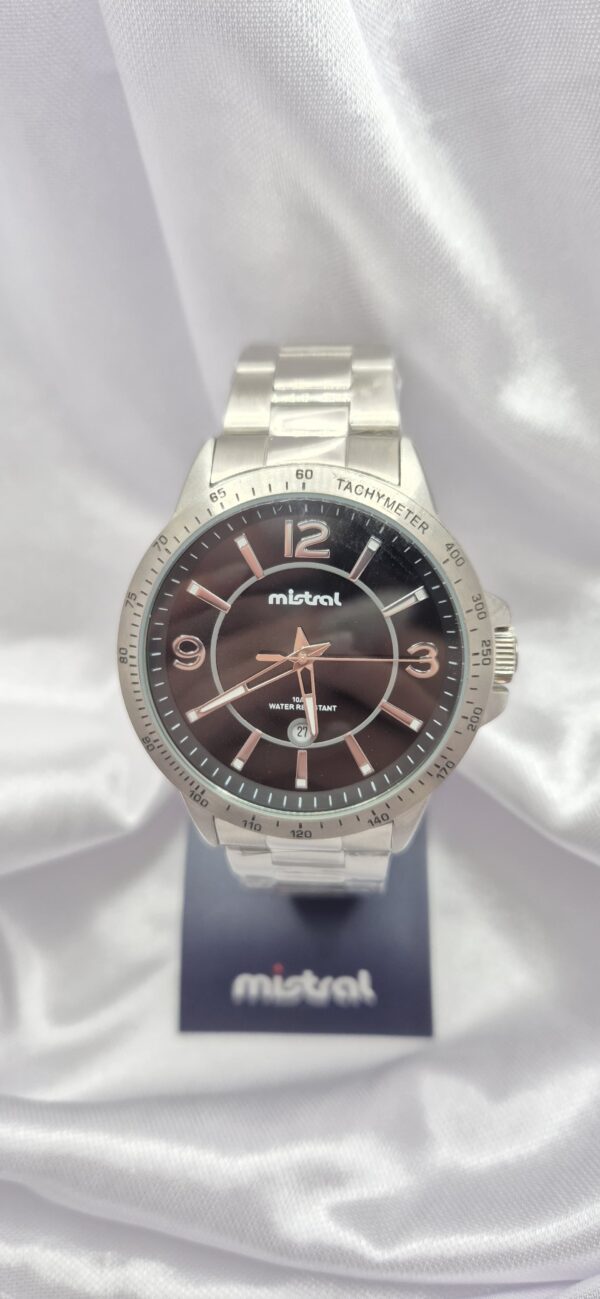 Reloj Mistral con Malla Metálica Modelo GST-7173-01