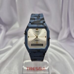 Reloj Tressa Modelo Asher con Malla de Caucho