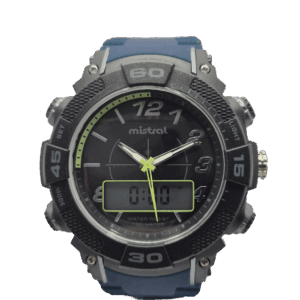 Reloj Mistral con Malla de Caucho Modelo GADM-034-02