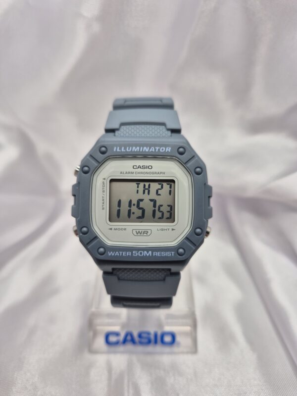 Reloj Casio Estilo Vintage Modelo W-218HC-2AVDF