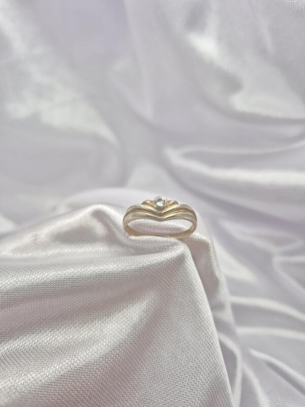 Anillo de Plata 925 con Piedra Circonita