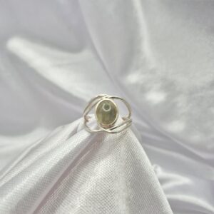 Anillo de Plata 925 Diseño Piedra Labradorita