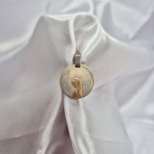 Dije de Plata 925 y Oro de la Virgen Niña