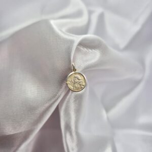 Dije de Plata 925 Diseño San Benito Tamaño Chico