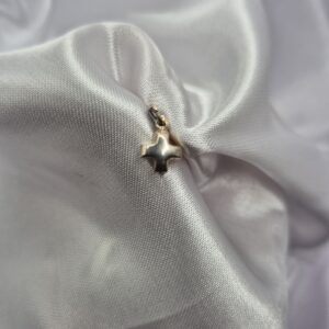 Dije de Plata 925 de Cruz del Equilibrio Tamaño Mini