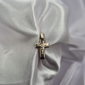 Dije de Plata 925 de Crucifijo Tamaño Mini