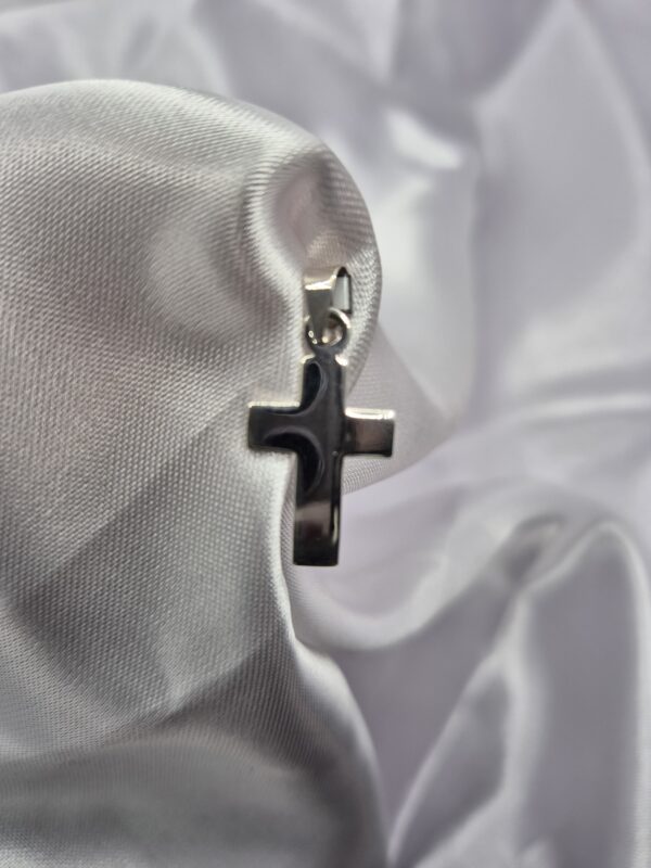 Dije de Plata 925 Diseño Cruz Lisa