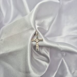 Dije de Plata 925 de Crucifijo Plano
