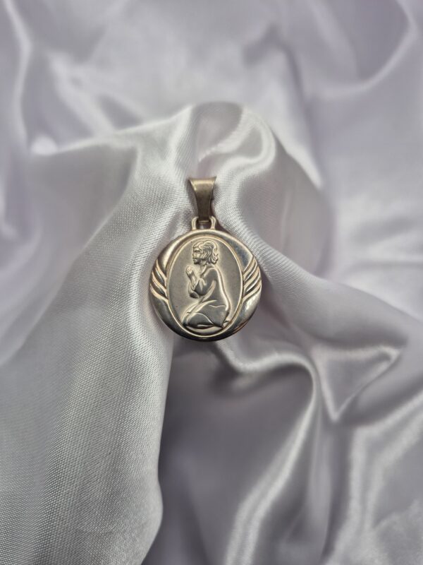 Dije de Plata 925 Diseño Medalla Divino Niño Jesús