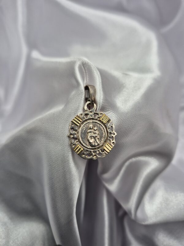 Dije de Plata 925 Diseño San Nicolás