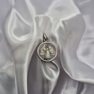 Dije de Plata 925 Diseño Medalla Virgen de Itatí