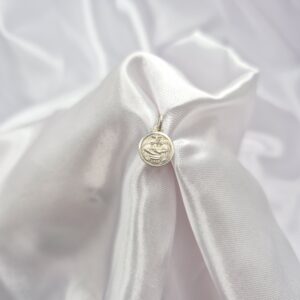 Dije de Plata 925 Diseño Medalla Bautismo