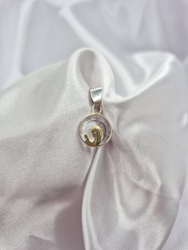 Dije de Plata 925 Diseño Virgen Niña