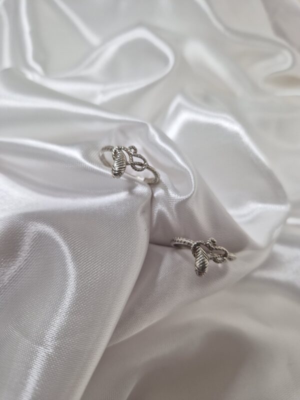 Anillo de Plata 925 Diseño Cobra Enroscada