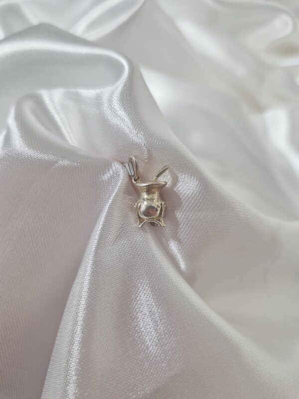 Dije de Plata 925 Diseño Mate Liso