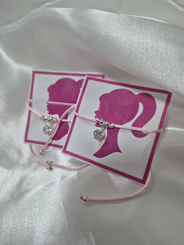 Pulsera Regulable de Macramé con Dije de Piedra