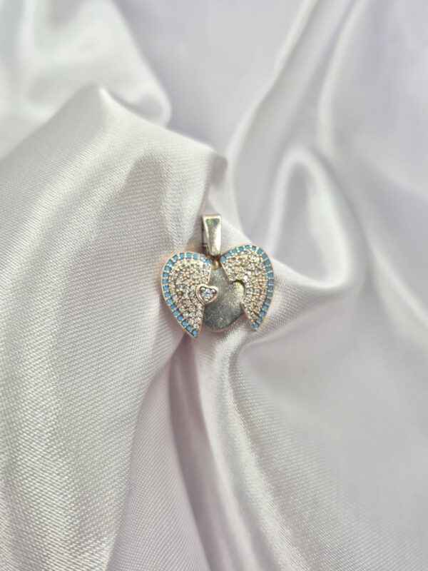 Dije de Plata 925 Diseño Corazon