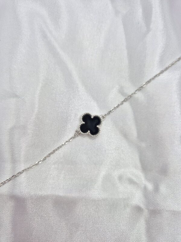 Pulsera de Plata 925 Diseño Van Cleef