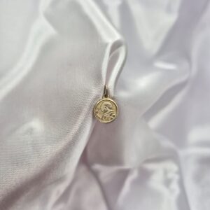 Dije de Plata 925 Medalla Mini de San Benito