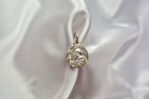 Dije de Plata 925 San Benito Medalla Mini
