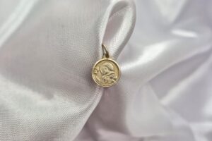 Dije de Plata 925 Mini Medalla San Benito