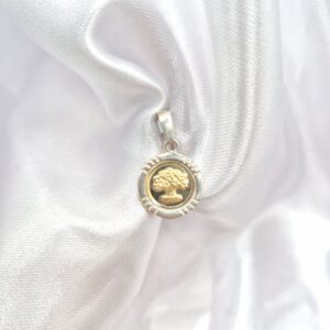 Dije de Plata 925 y Double Diseño Árbol de la Vida