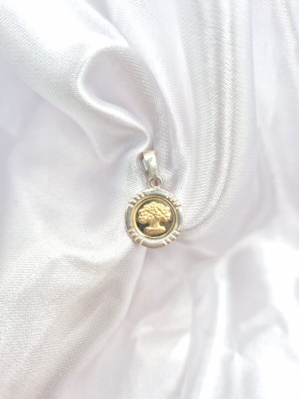 Dije de Plata 925 y Double Diseño Árbol de la Vida