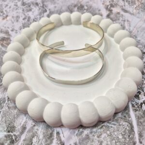 Pulsera Media Esclava de Plata 925 Lisa