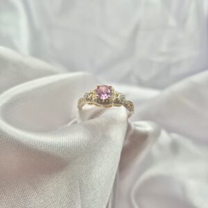 Anillo Cintillo de Plata 925 con Piedras de Colores