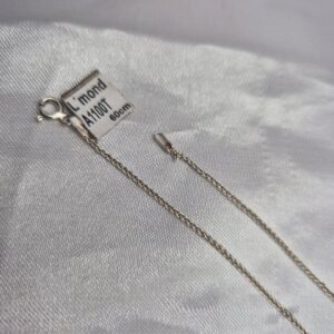 Cadena de Plata 925 Rodinada de 60cm